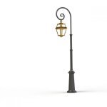 Place des Vosges 02.09. | Bischofsstab-Mastleuchte aus Messing von Roger Pradier